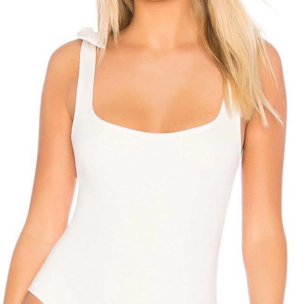free people white tie bodysuit